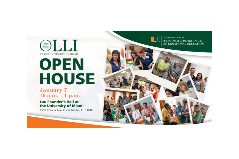 OLLI OPEN HOUSE BANNER SPRING 2025 